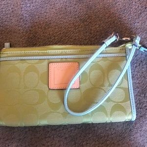 Coach wristlet